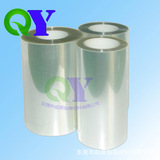 QY三层防刮PET保护膜 0.08MM硅胶自动排气手机保护膜材料厂家直销